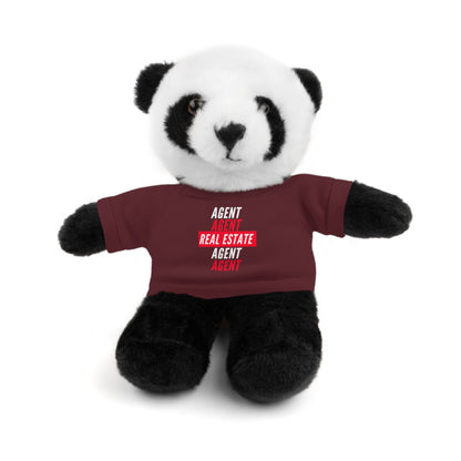 Real Estate Agent Stuffed Animals with Tee