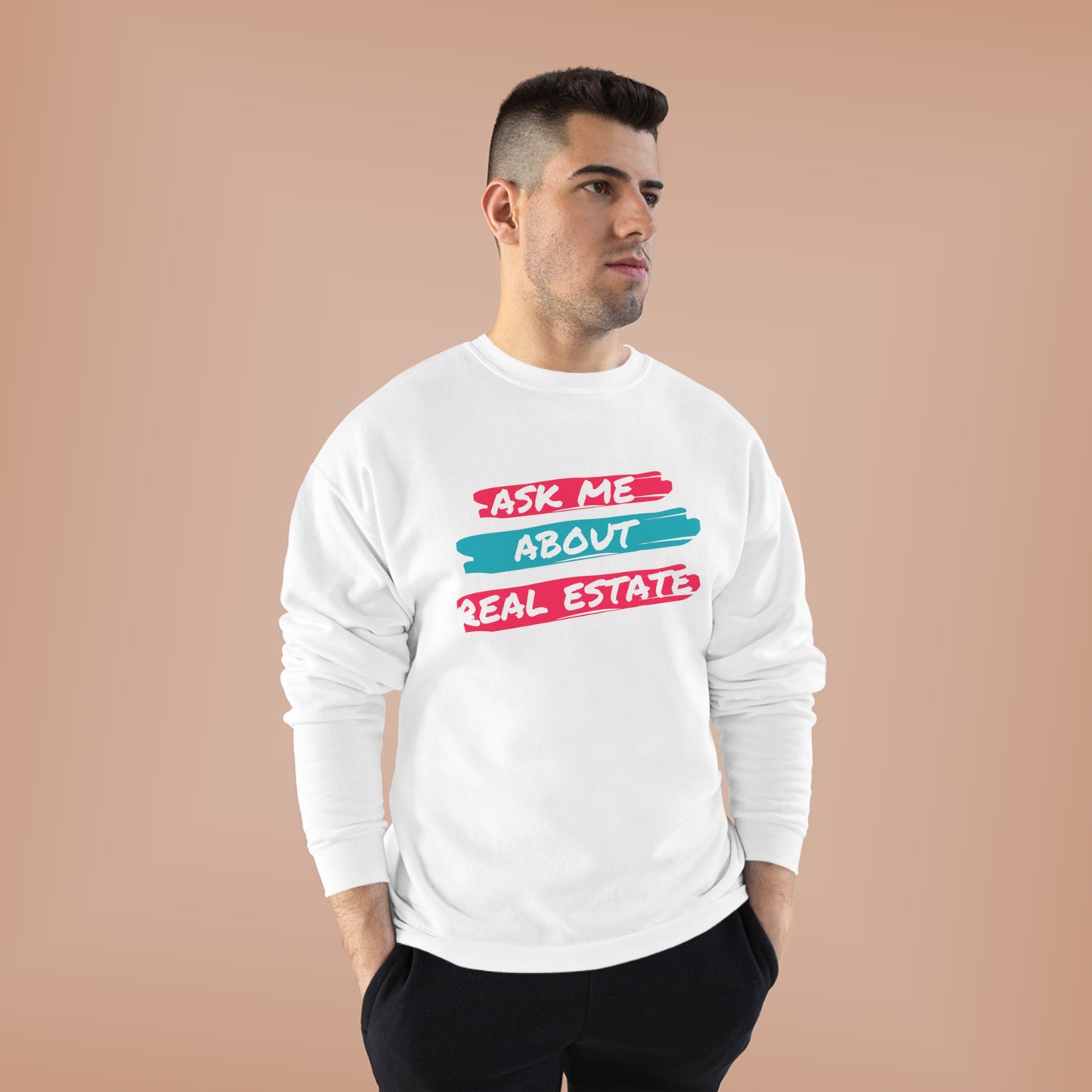 Ask me about Real Estate Unisex EcoSmart® Crewneck Sweatshirt