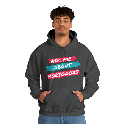 Ask me about Mortgages Unisex Heavy Blend™ Hooded Sweatshirt