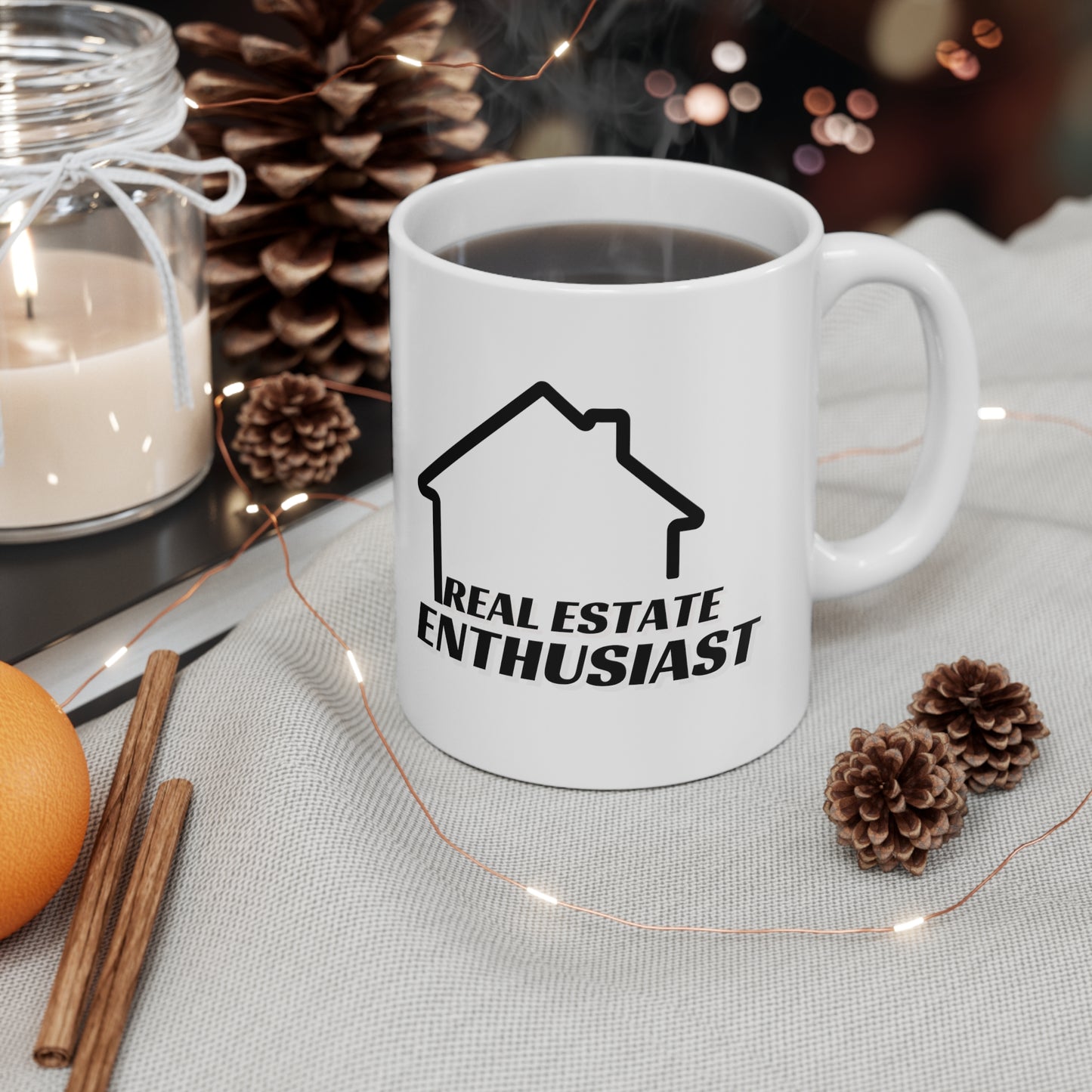 Real Estate Enthusiast Ceramic Mug 11oz