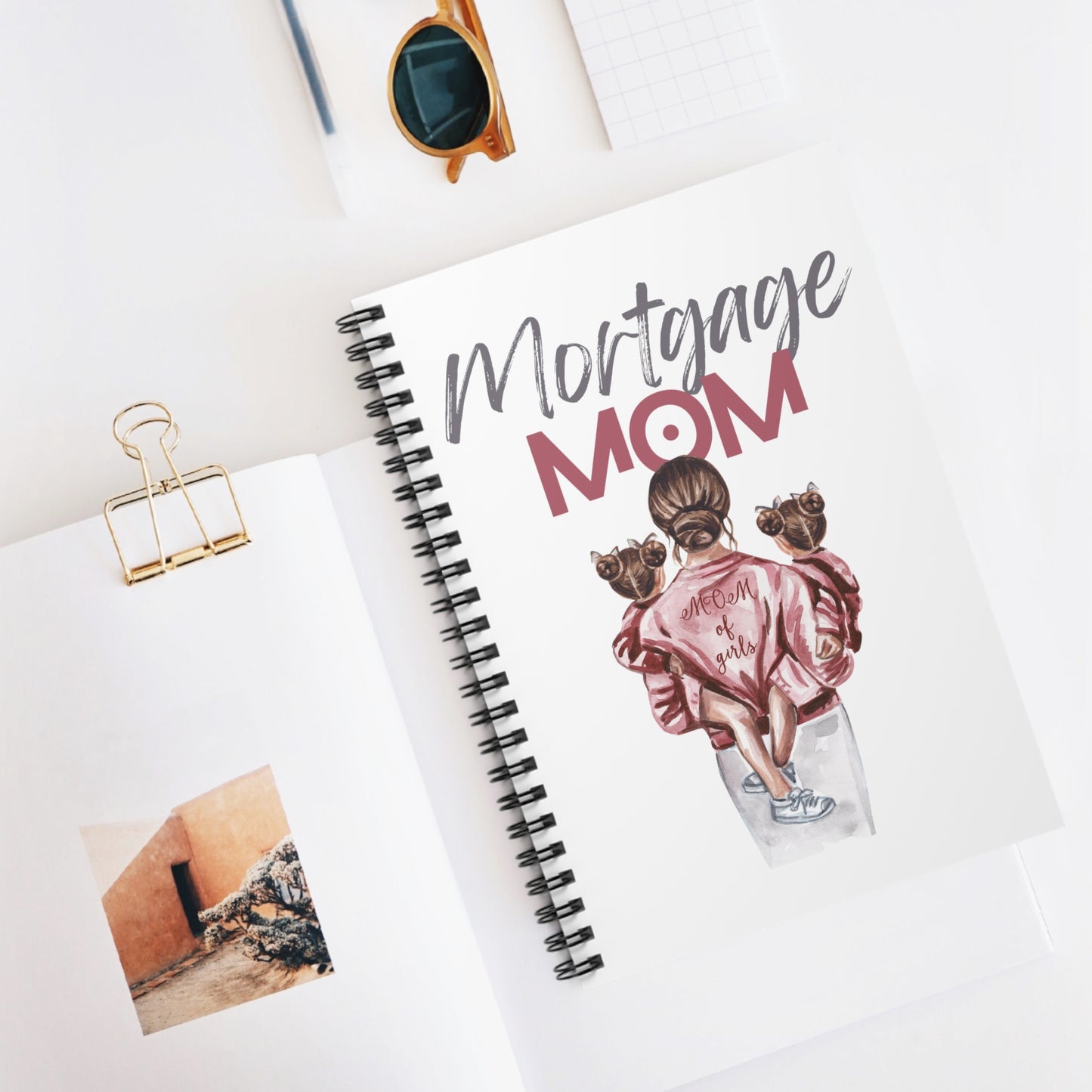 Mortgage Mom Spiral Notebook - Ruled Line