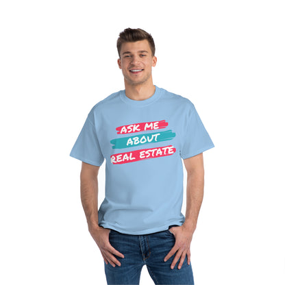 Ask me about Real Estate Beefy-T®  Short-Sleeve T-Shirt