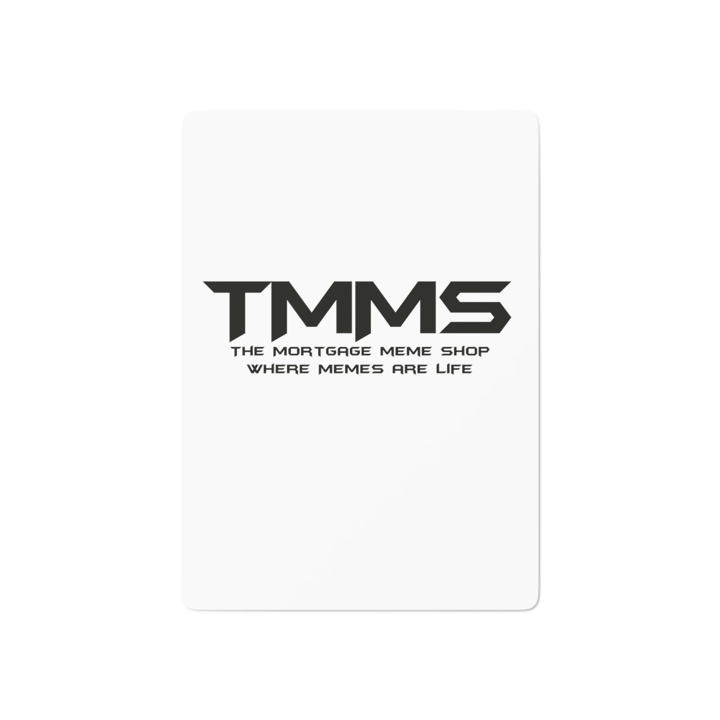 TMMS Custom Poker Cards