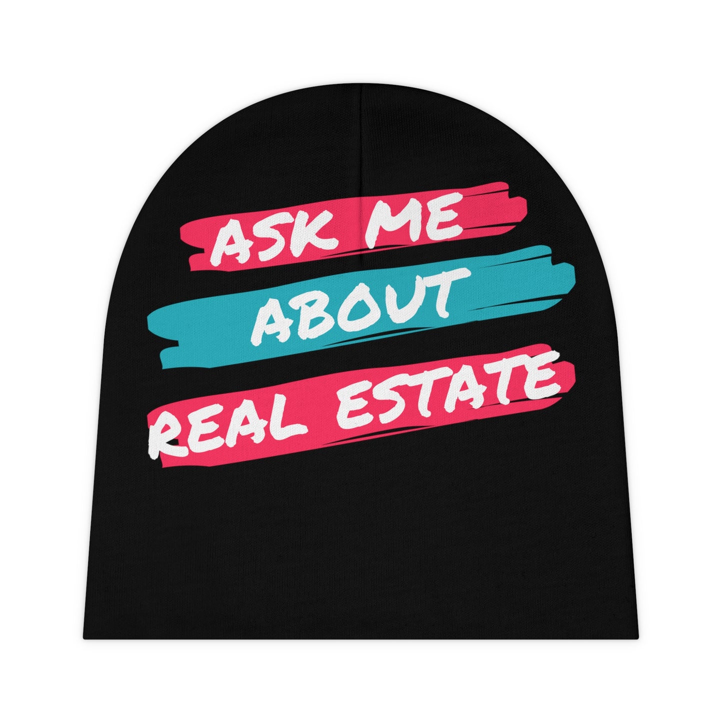 Ask me about Real Estate Baby Beanie (AOP)