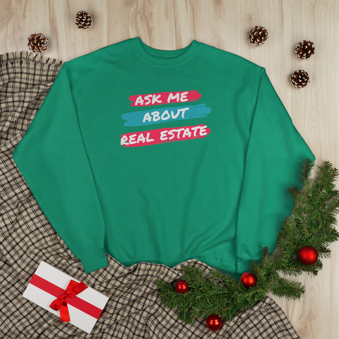 Ask me about Real Estate Unisex EcoSmart® Crewneck Sweatshirt