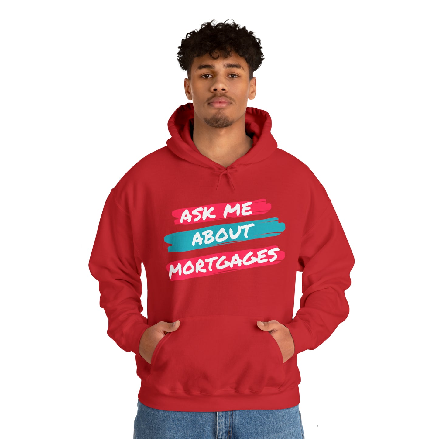 Ask me about Mortgages Unisex Heavy Blend™ Hooded Sweatshirt