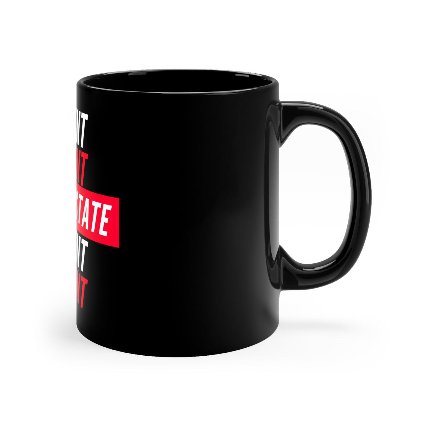 Real Estate Agent 11oz Black Mug - Custom Real-estate Accessories