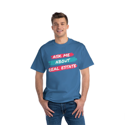 Ask me about Real Estate Beefy-T®  Short-Sleeve T-Shirt