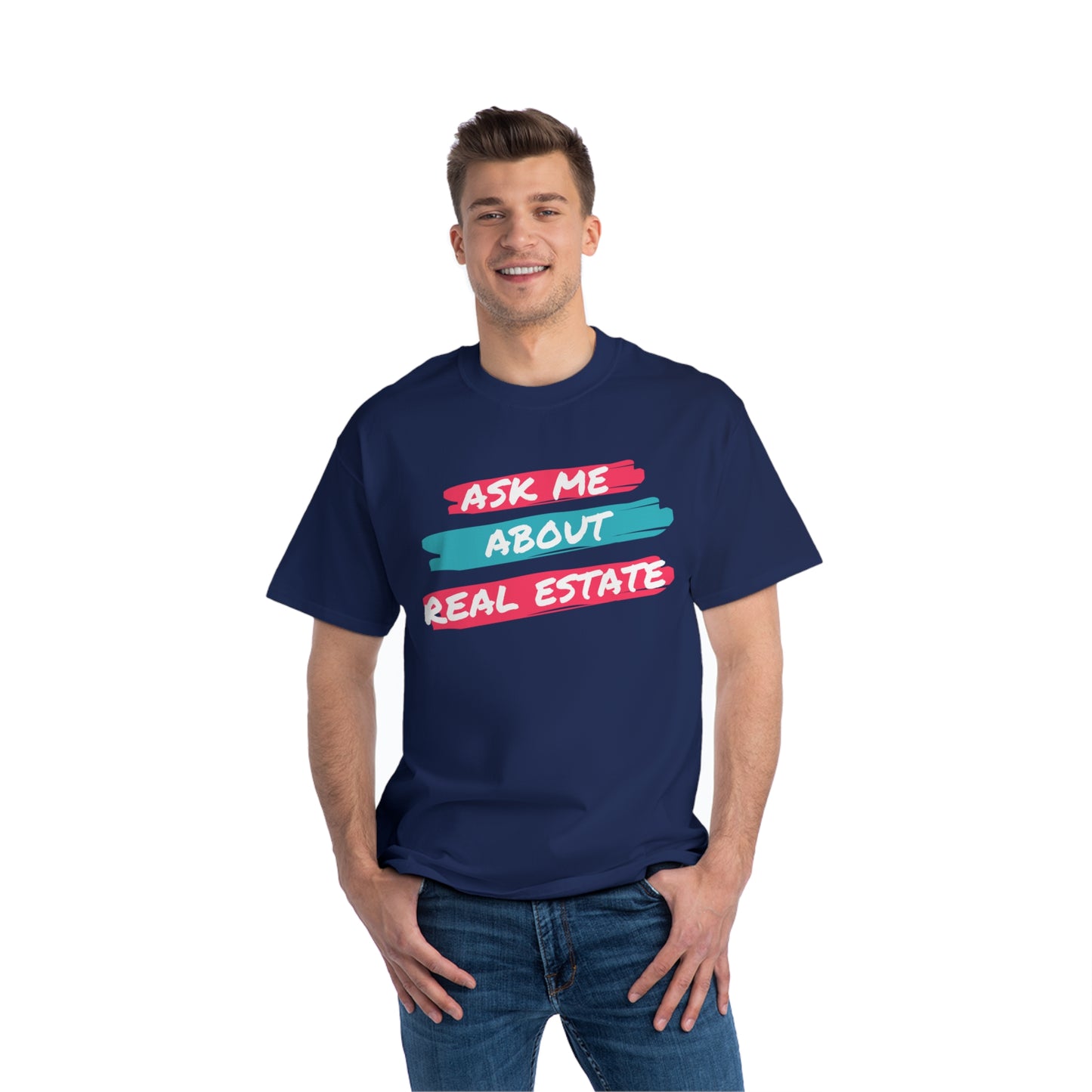 Ask me about Real Estate Beefy-T®  Short-Sleeve T-Shirt