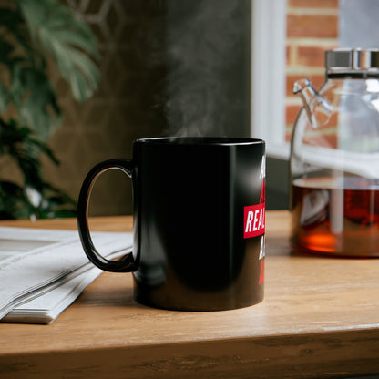 Real Estate Agent 11oz Black Mug - Custom Real-estate Accessories