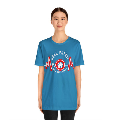 REAL ESTATE MOM Unisex Jersey Short Sleeve Tee