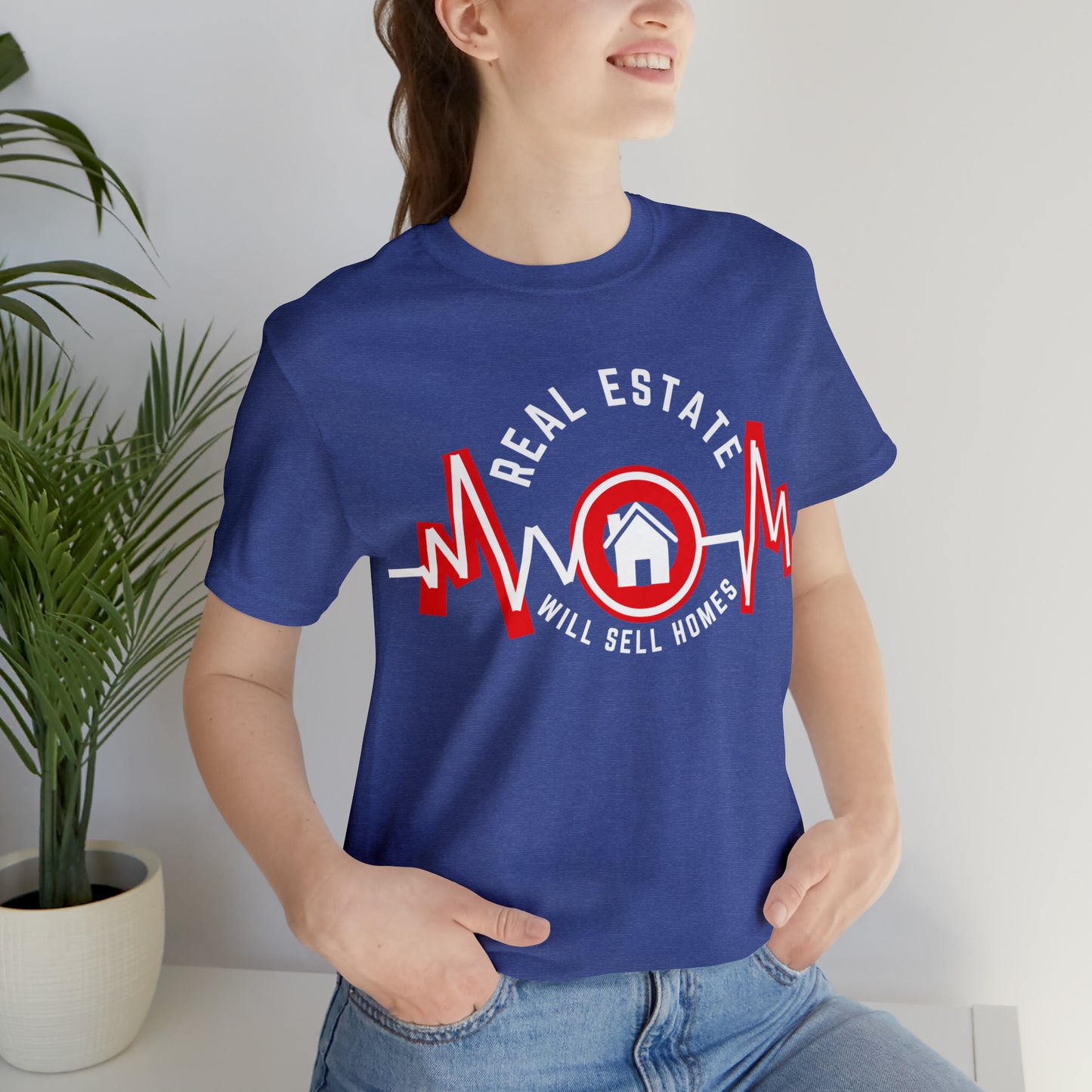 REAL ESTATE MOM Unisex Jersey Short Sleeve Tee