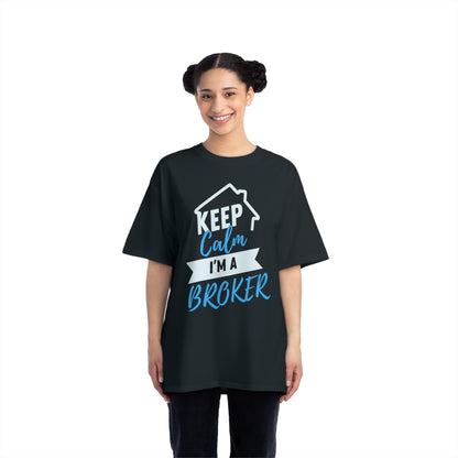 Keep Calm I'm a Broker Beefy-T®  Short-Sleeve T-Shirt