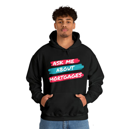 Ask me about Mortgages Unisex Heavy Blend™ Hooded Sweatshirt