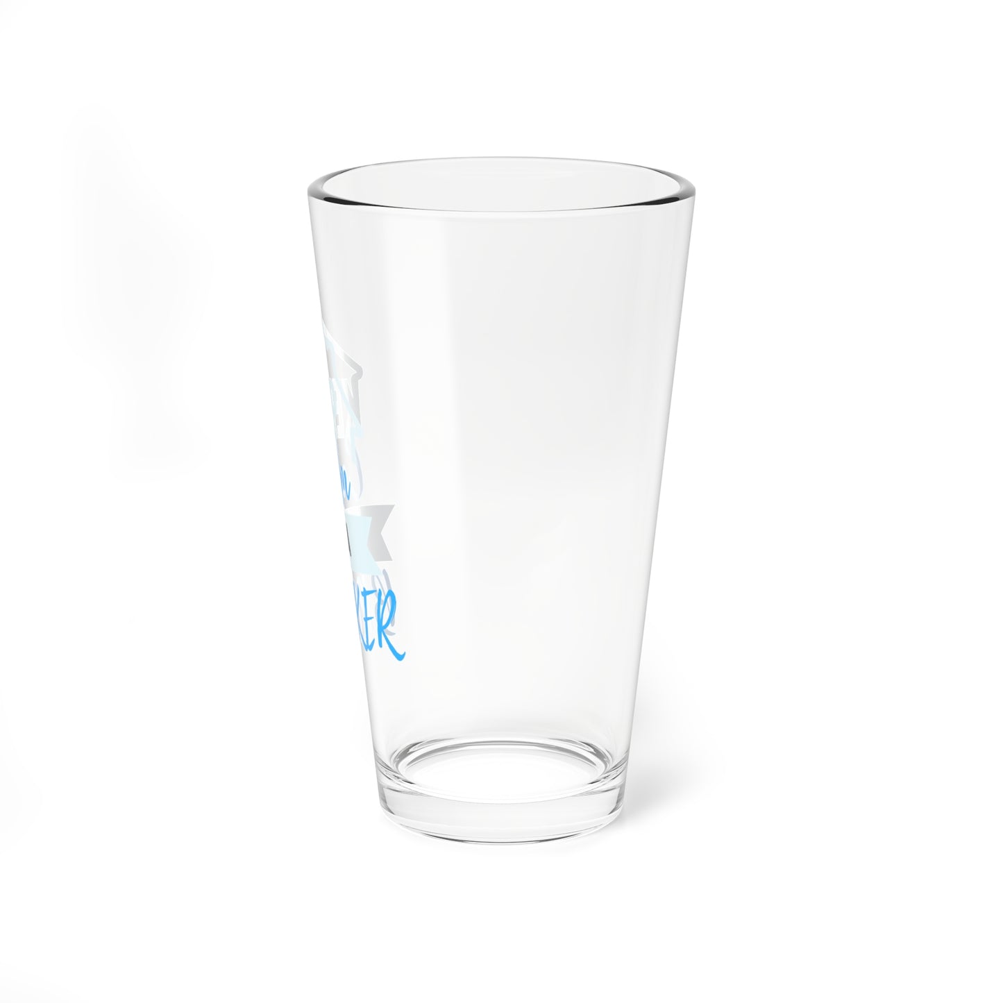 Keep Calm I'm a Broker Mixing Glass, 16oz