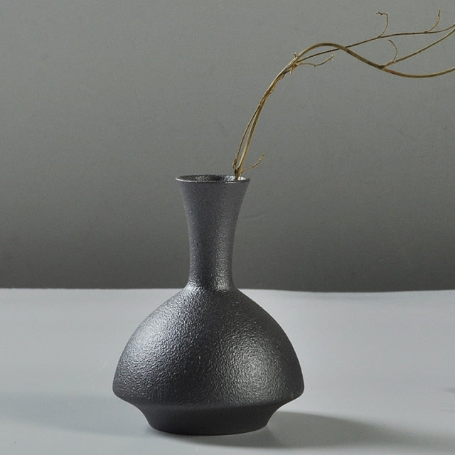 Black Glaze Vase - Closing Gift