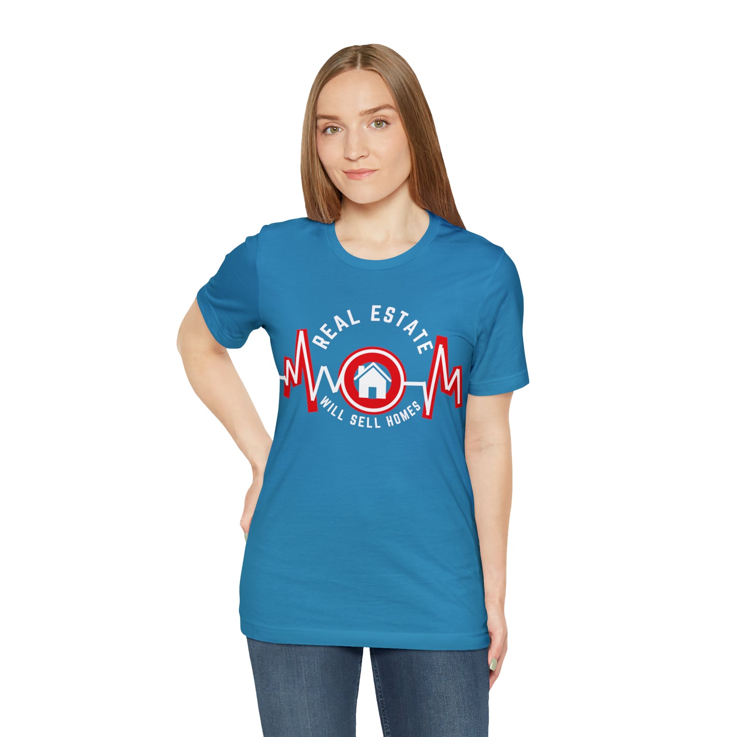 REAL ESTATE MOM Unisex Jersey Short Sleeve Tee