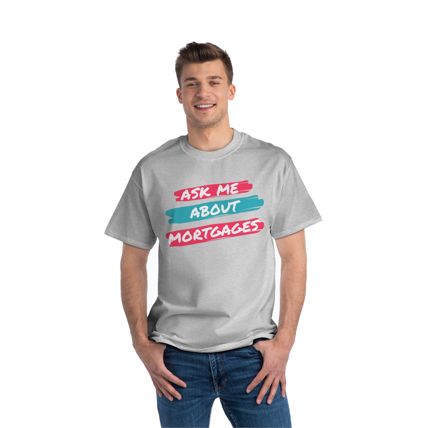 Ask me about Mortgages Beefy-T®  Short-Sleeve T-Shirt