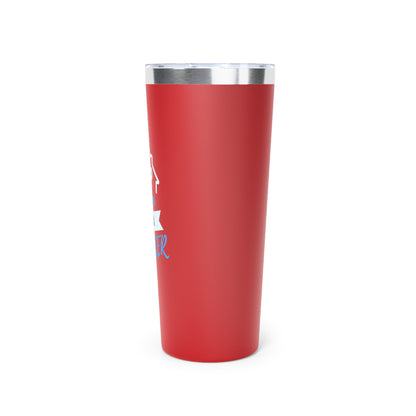 Keep Calm I'm A Broker Copper Vacuum Insulated Tumbler, 22oz