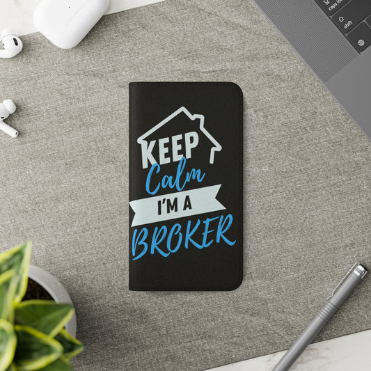 Keep Calm I'm A Broker Flip Cases