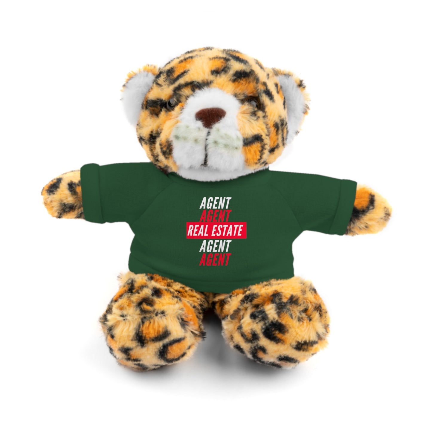 Real Estate Agent Stuffed Animals with Tee