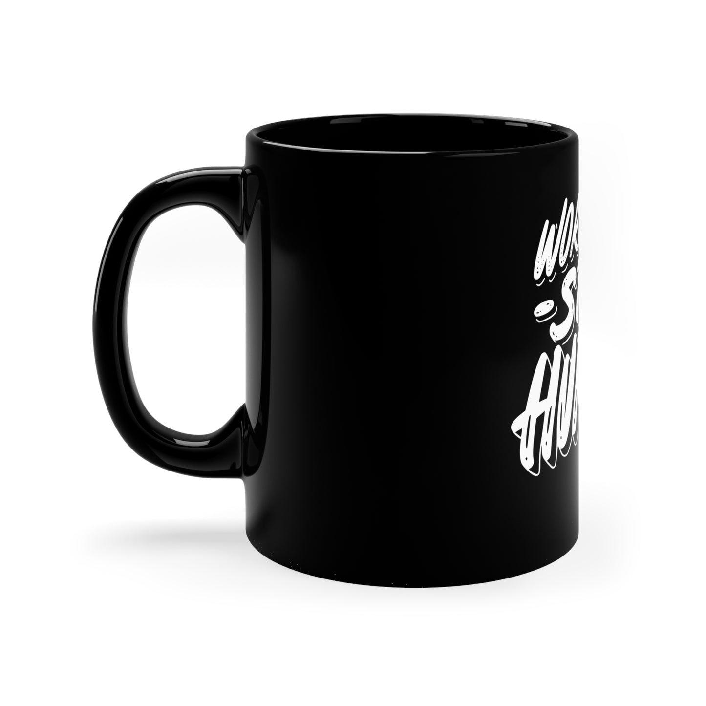 WORK HARD STAY HUMBLE 11oz Black Mug