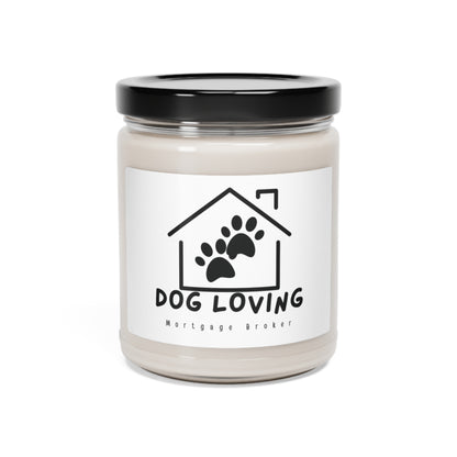 Dog Loving Mortgage Broker Scented Soy Candle, 9oz