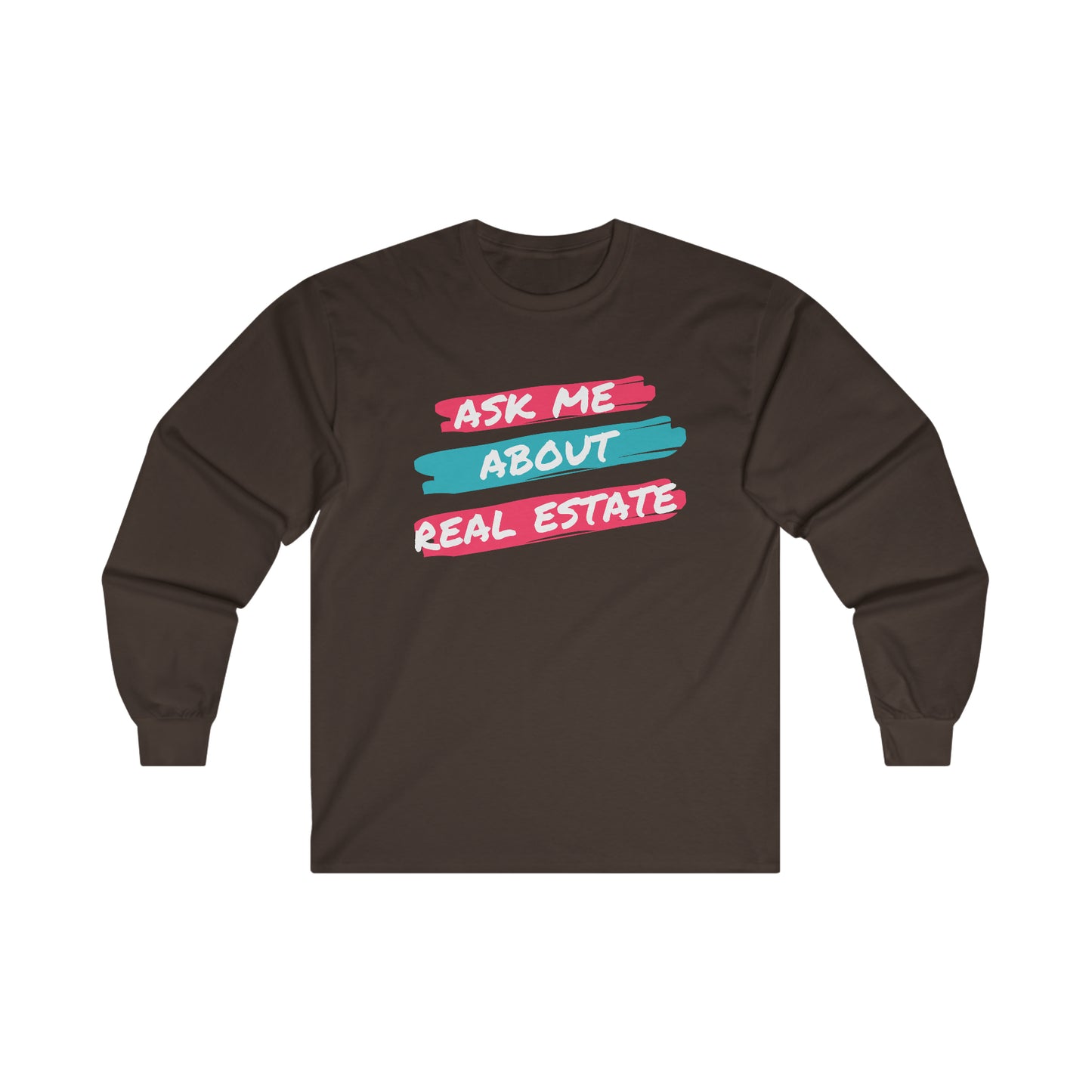 Ask me about Real Estate Ultra Cotton Long Sleeve Tee