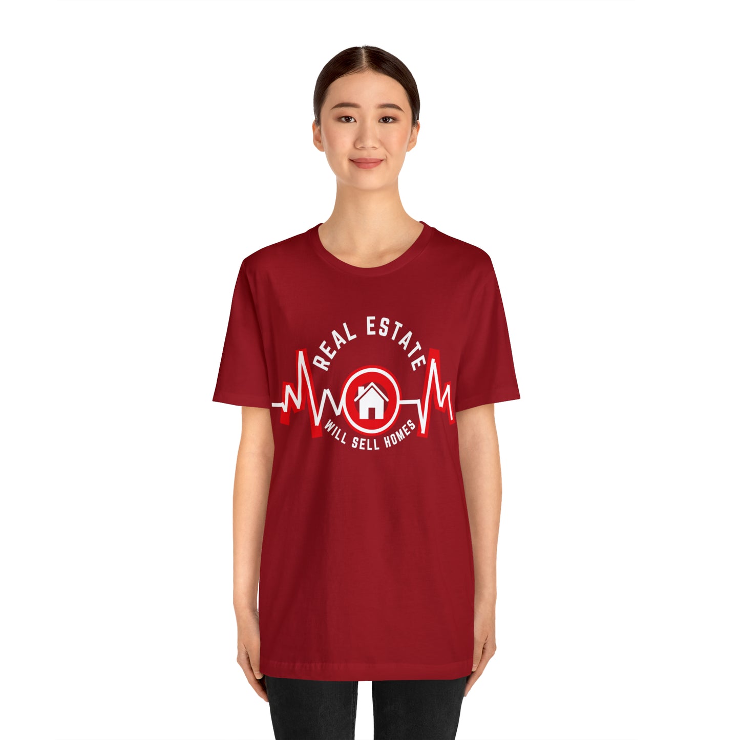 REAL ESTATE MOM Unisex Jersey Short Sleeve Tee