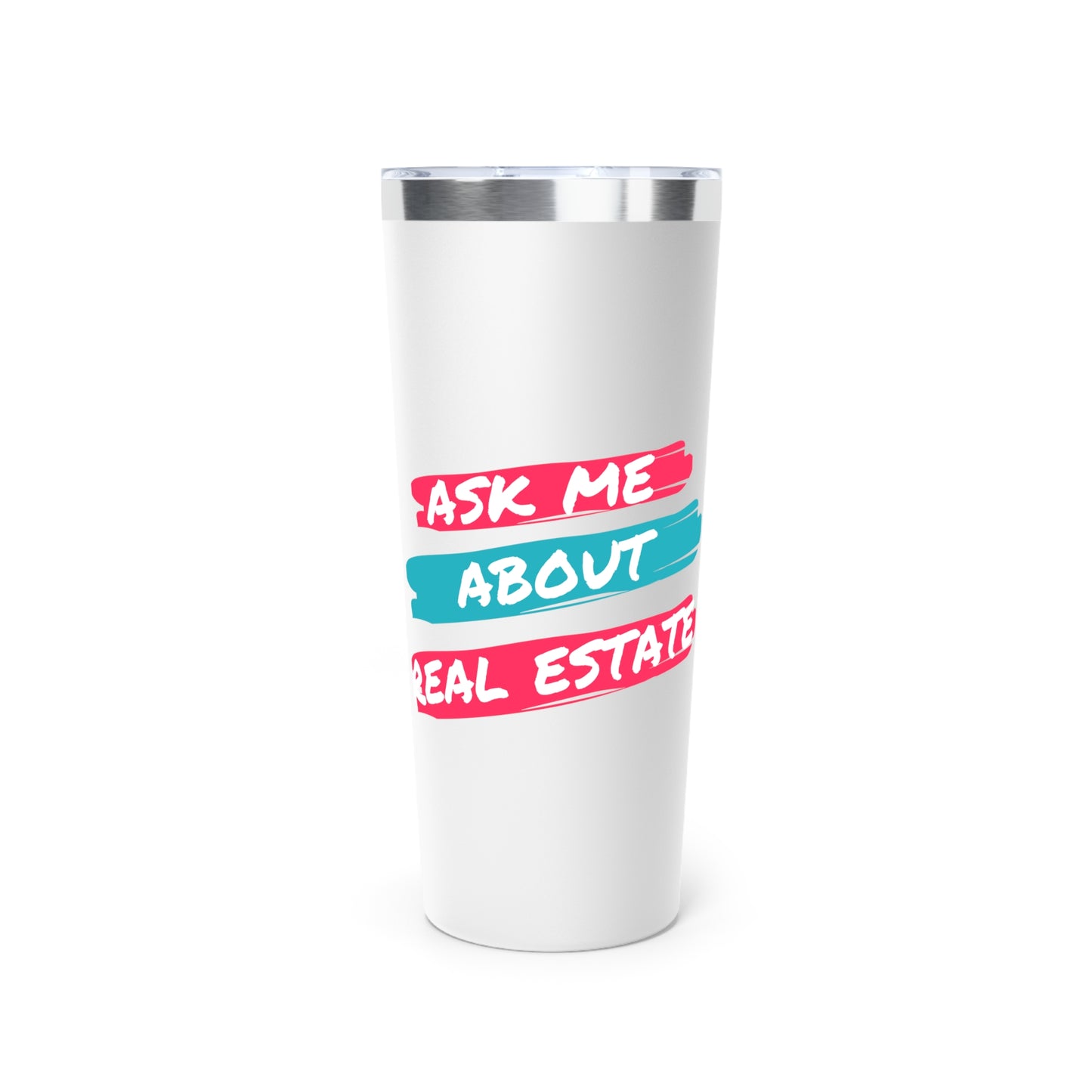 Ask me about Real Estate Copper Vacuum Insulated Tumbler, 22oz