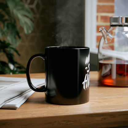 WORK HARD STAY HUMBLE 11oz Black Mug