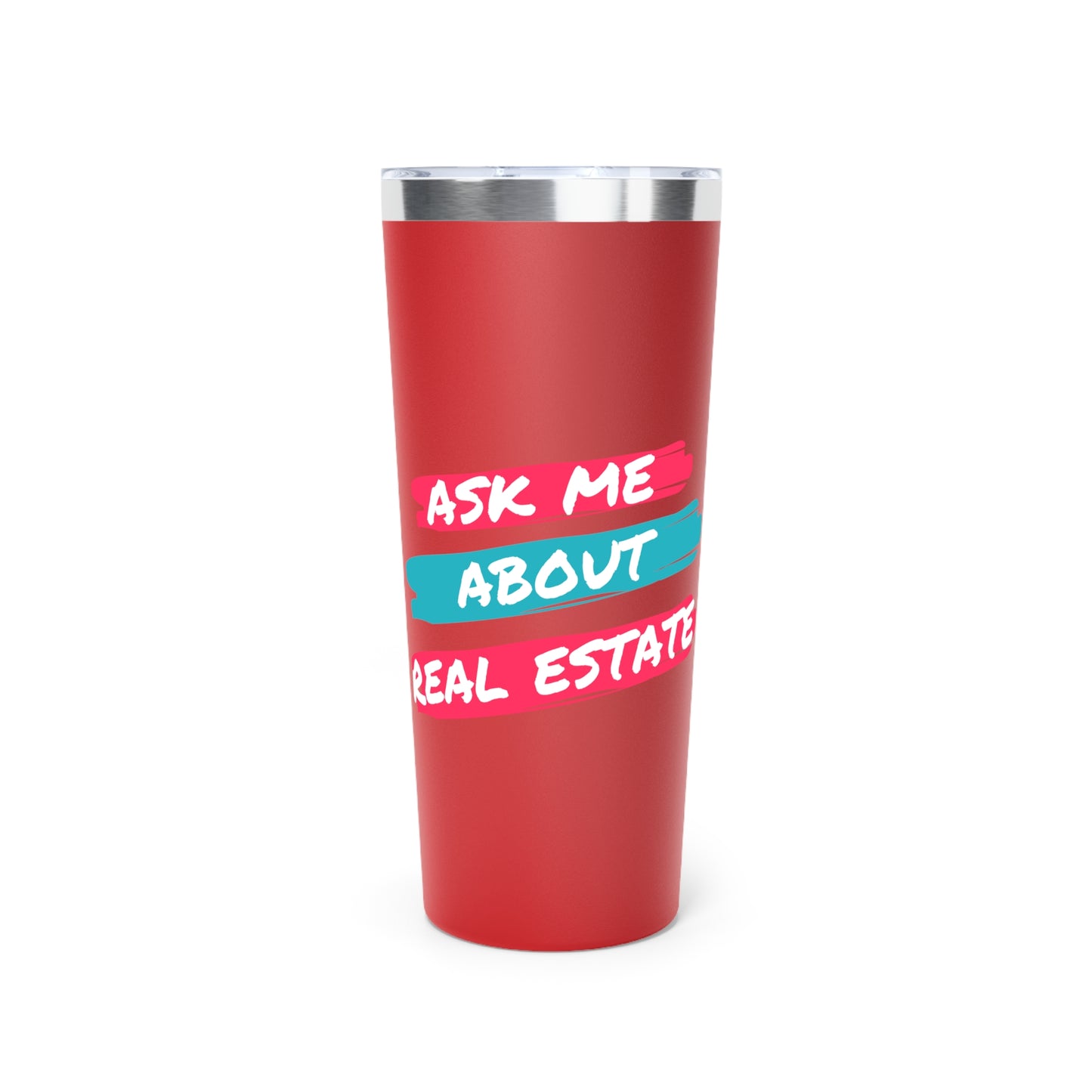 Ask me about Real Estate Copper Vacuum Insulated Tumbler, 22oz