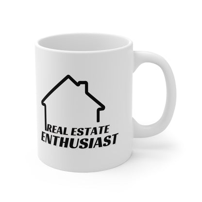 Real Estate Enthusiast Ceramic Mug 11oz