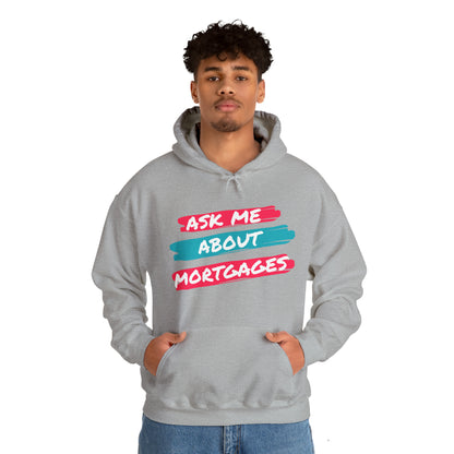 Ask me about Mortgages Unisex Heavy Blend™ Hooded Sweatshirt