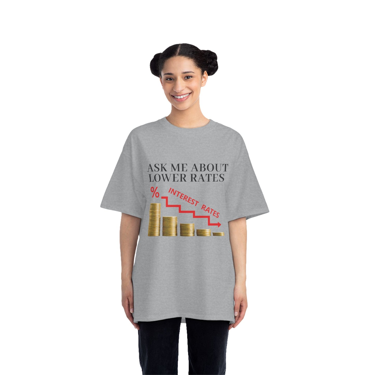 T-Shirt - Ask Me About Low Rates Funny Tee Shirt