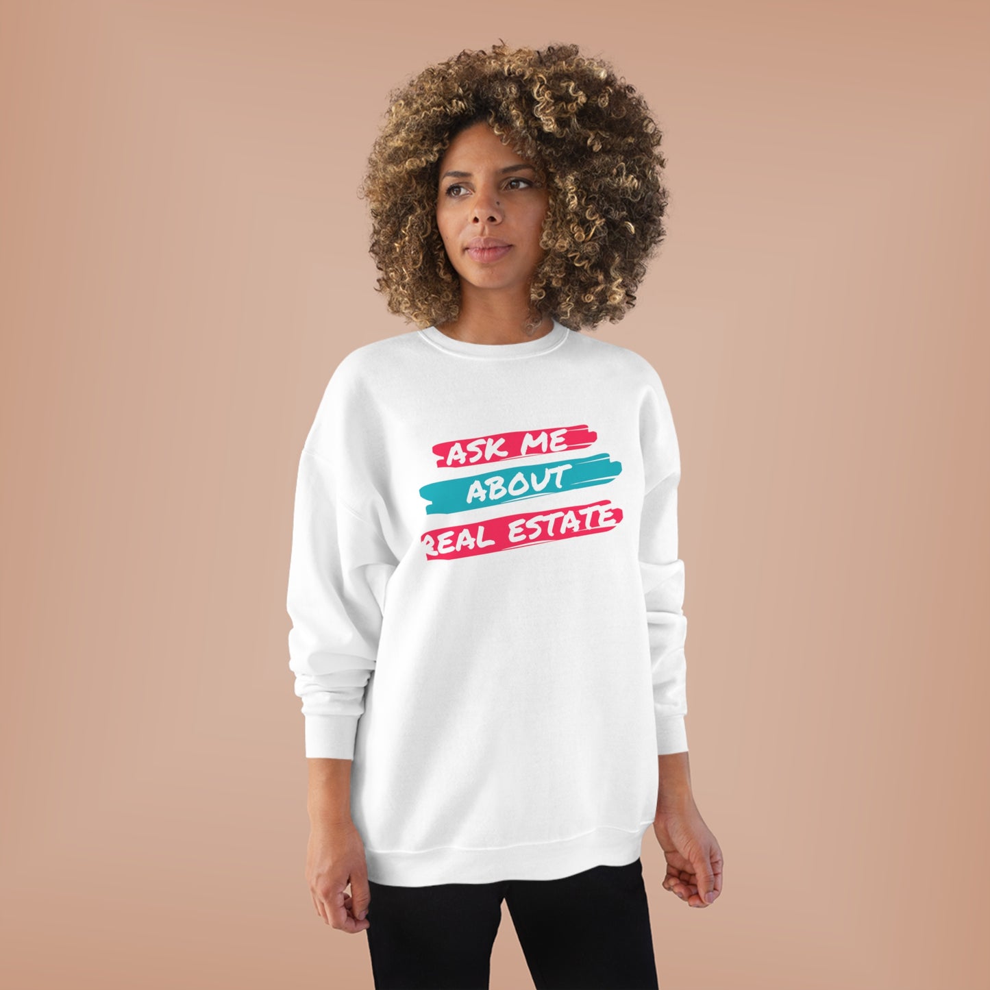 Ask me about Real Estate Unisex EcoSmart® Crewneck Sweatshirt