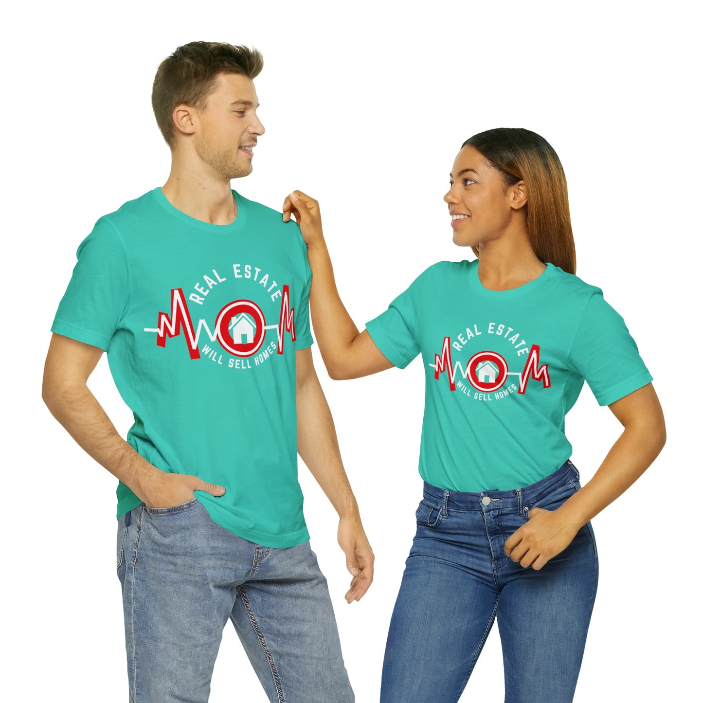 REAL ESTATE MOM Unisex Jersey Short Sleeve Tee