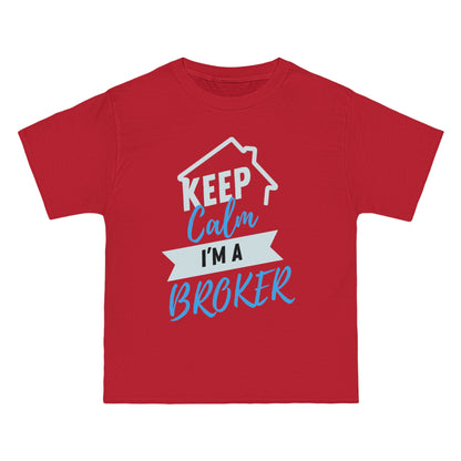 Keep Calm I'm a Broker Beefy-T®  Short-Sleeve T-Shirt