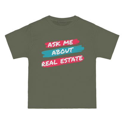 Ask me about Real Estate Beefy-T®  Short-Sleeve T-Shirt