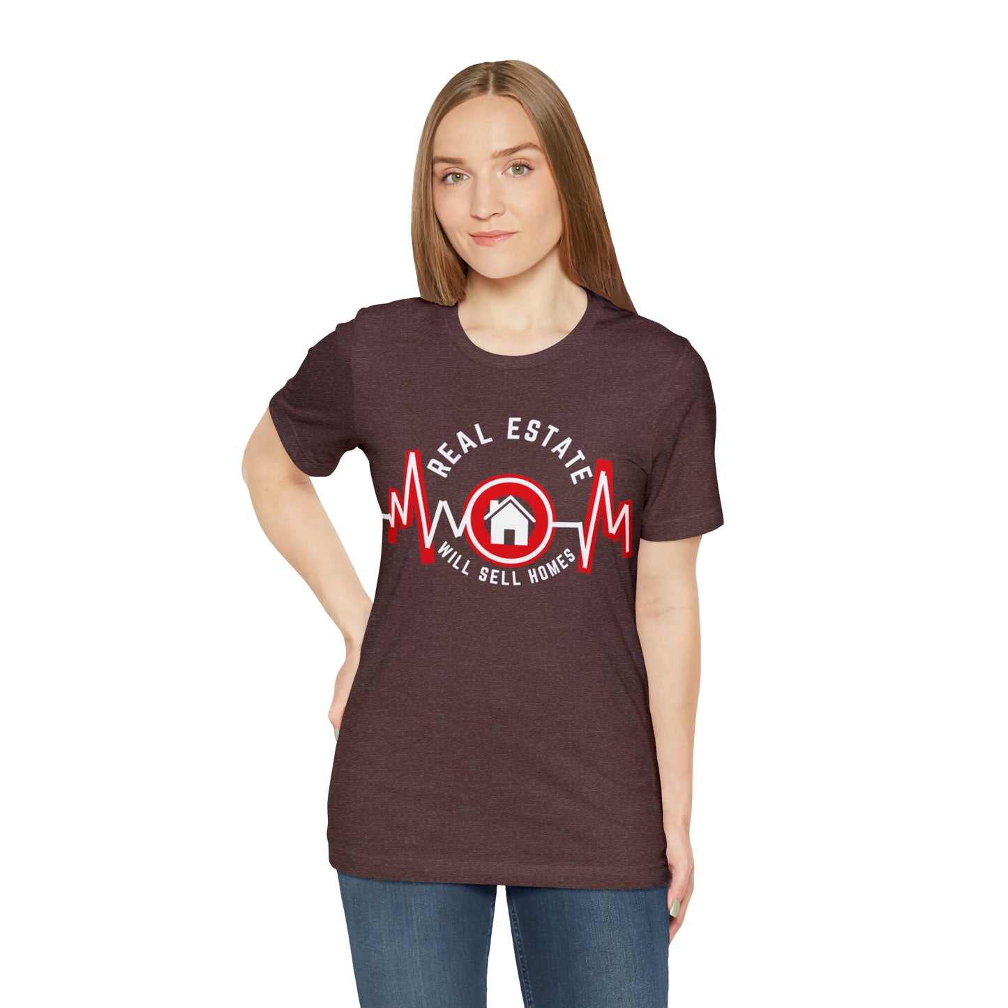 REAL ESTATE MOM Unisex Jersey Short Sleeve Tee