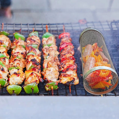 Stainless Steel Grilling Basket - Closing Gift