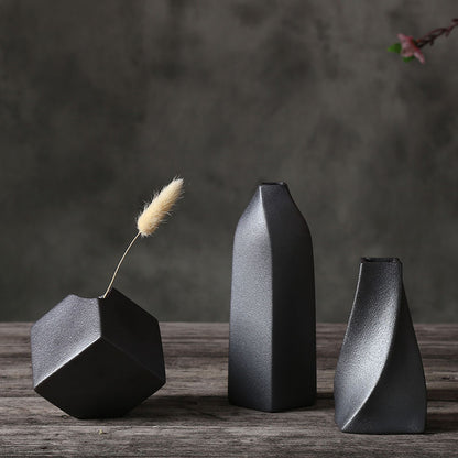 Black Glaze Vase - Closing Gift