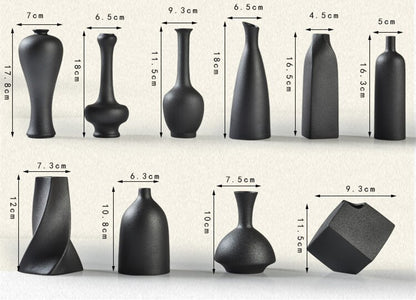 Black Glaze Vase - Closing Gift