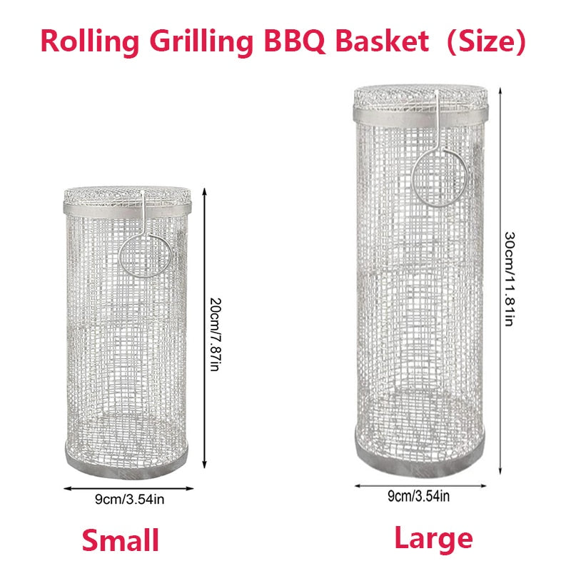 Stainless Steel Grilling Basket - Closing Gift