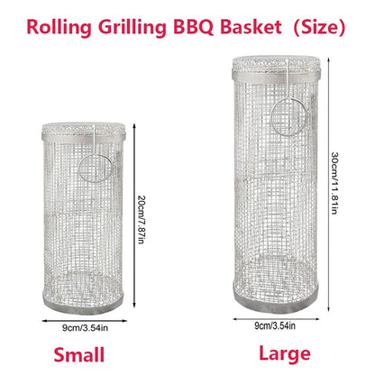 Stainless Steel Grilling Basket - Closing Gift