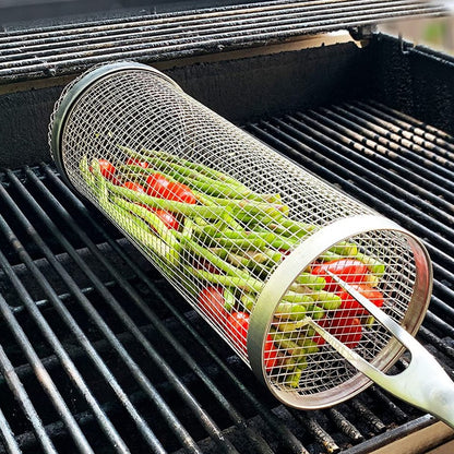 Stainless Steel Grilling Basket - Closing Gift