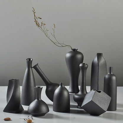 Black Glaze Vase - Closing Gift